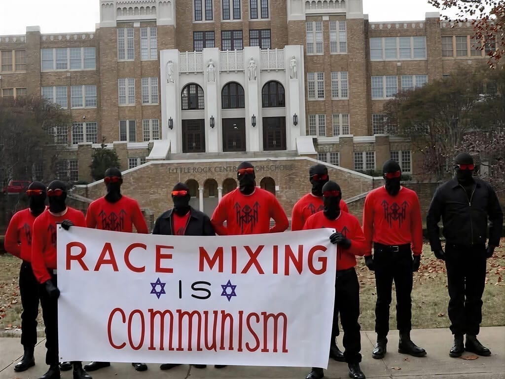 How a Little Rock Neo Nazi March Exposed a Deepening Digital Divide