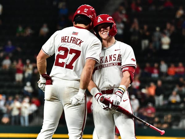 Razorbacks Roll Past the Cowboys in Season Opener as Helfrick Goes Deep Twice